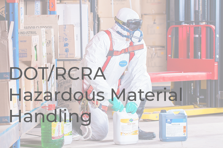 Read more about the article DOT/RCRA Hazardous Material Handling