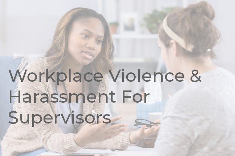 Read more about the article Workplace Violence & Harassment For Supervisors